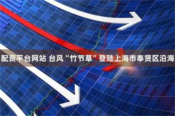 配资平台网站 台风“竹节草”登陆上海市奉贤区沿海