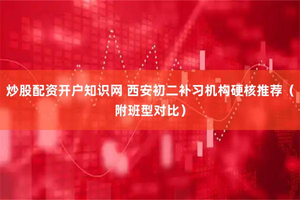 炒股配资开户知识网 西安初二补习机构硬核推荐（附班型对比）