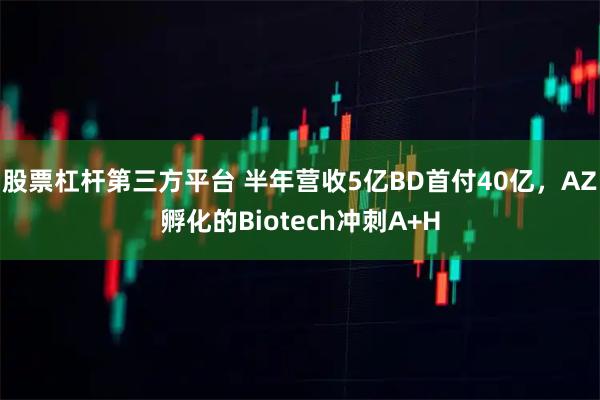 股票杠杆第三方平台 半年营收5亿BD首付40亿，AZ孵化的Biotech冲刺A+H